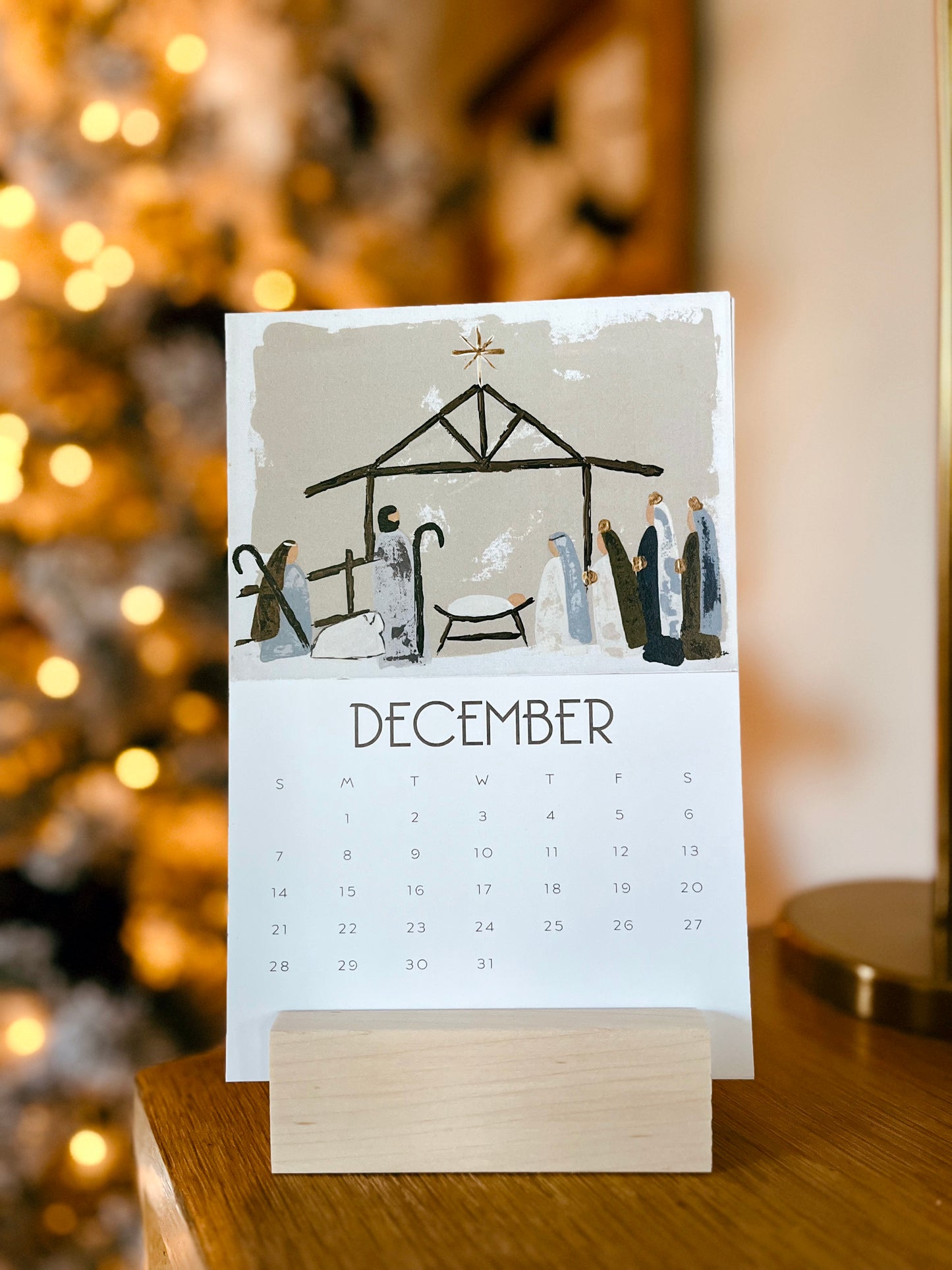 2025 Desk Calendar